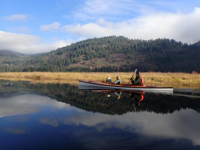 Mill Creek decked canoe