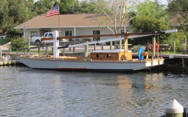 SPIRIT afloat on the Crystal River