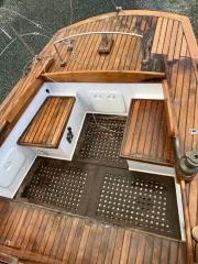 Shoal Water Classic, view inside of stern end