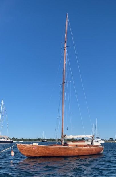 1936  TUMLAREN, in water, blue sky day 3