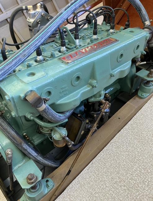 1959 Lyman, view of engine