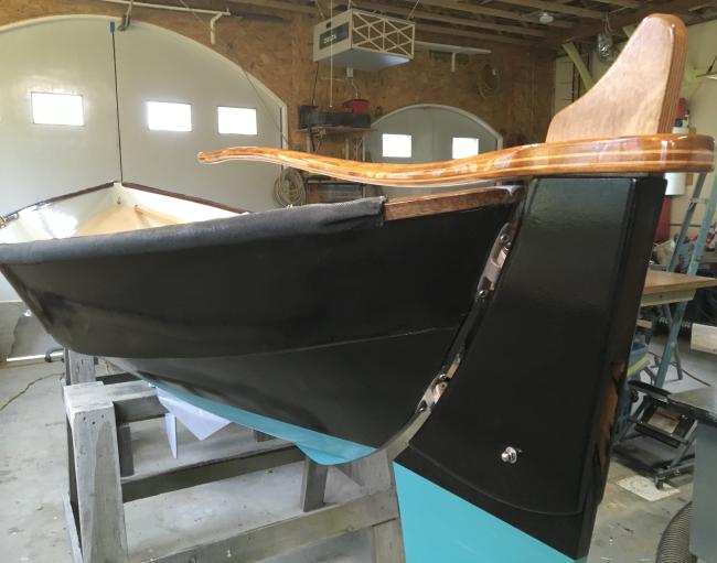 2017 IAN OUGHTRED 15' SKERRY, stern port side view