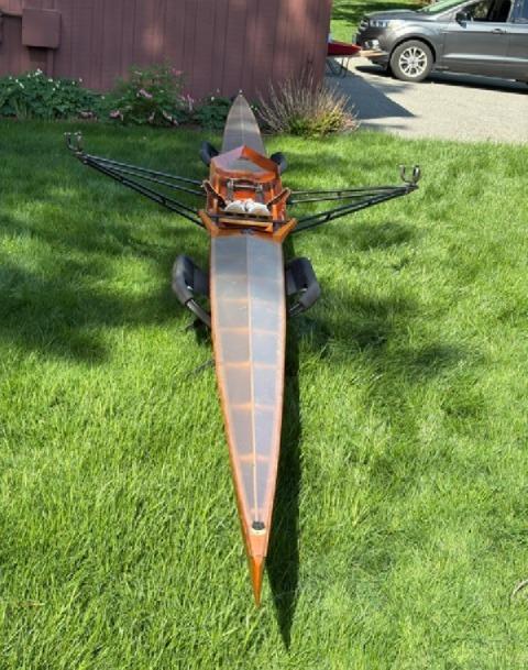 Classic Staempfli Single Scull--1976