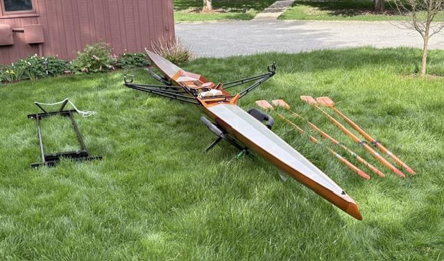 Classic Staempfli Single Scull--1976