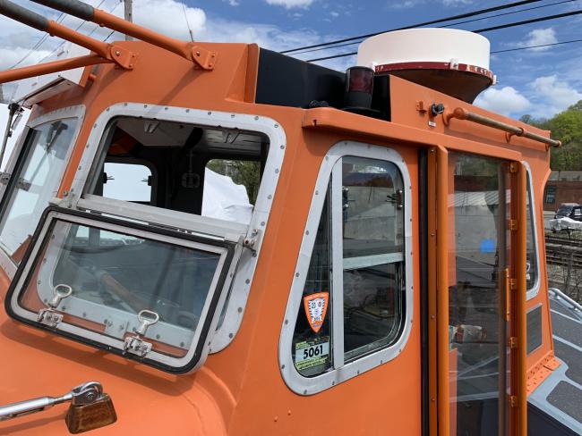 Ex-RNLI Silver Jubilee Lifeboat from UK, Pilot house