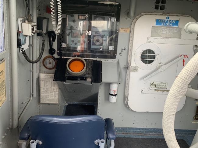 Ex-RNLI Silver Jubilee Lifeboat from UK, radar station