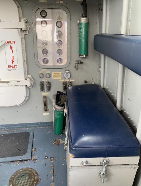 Ex-RNLI Silver Jubilee Lifeboat from UK,  controls