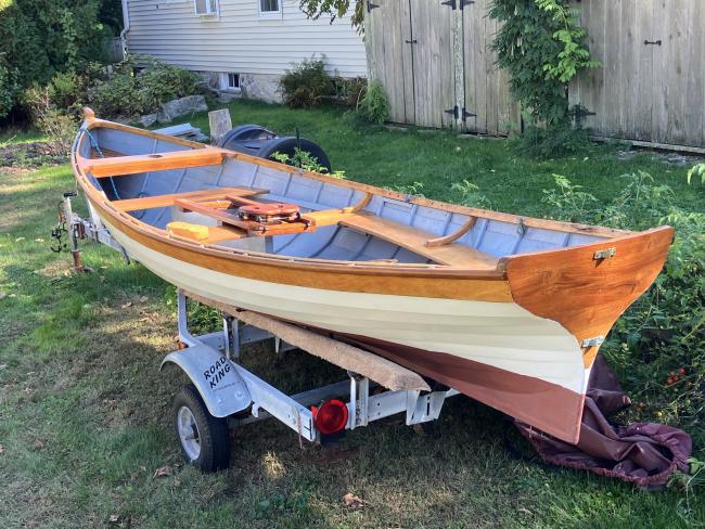boat on trailer