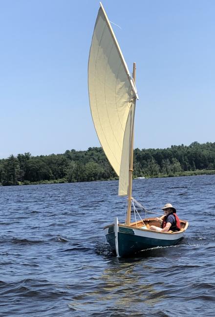 Penobscot 14, undersail
