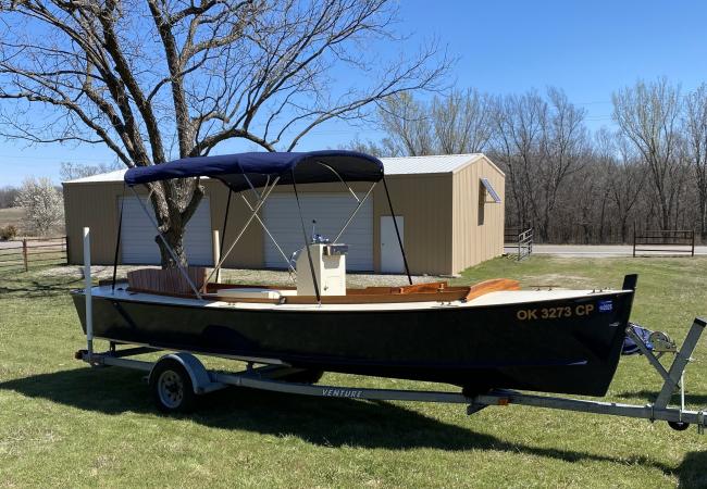 RESCUE MINOR 2007, on trailer starboard side bow view