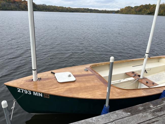 2012 Core Sound 17 Cat Ketch, docked port side looking at bow