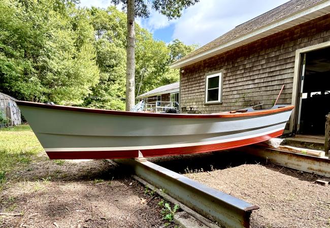 12' Correia Skiff, port side view