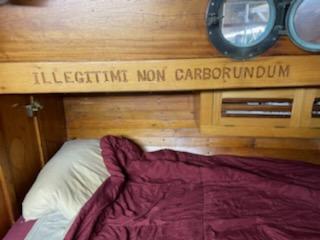 MacIntosh Schooner for sale, inside berth