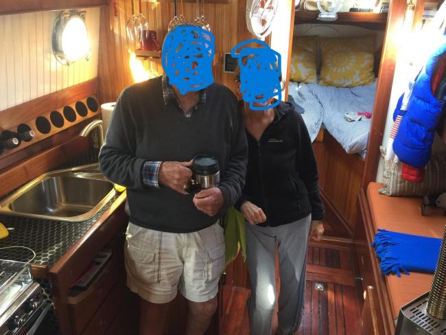 Pinaud 37 motor cruiser, view inside