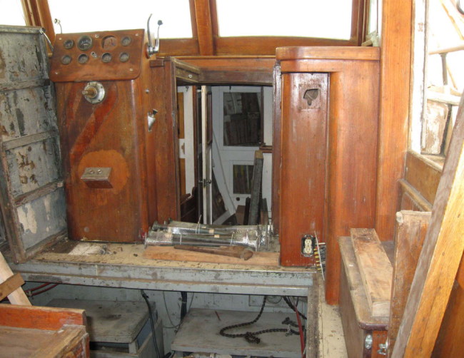 STEPHENS 43' Bridge Deck Cruiser 1930 Project Boat , inside view
