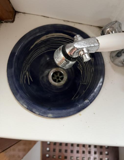 Shoal Water Classic, sink drain