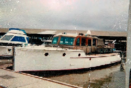 Stephens 43 at Stockton, Ca dock.