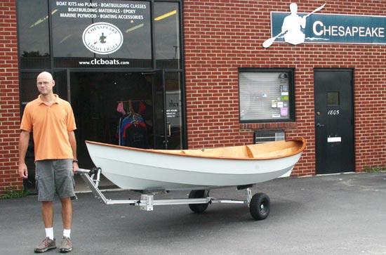 Hand Dolly to Move Small Boat