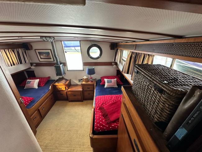 1969/1975 Monk Sr. Trawler, inside view