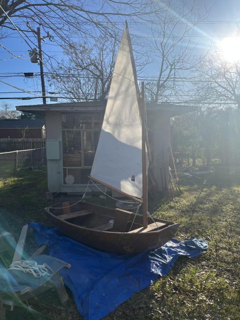 Pram for free, on the hard sail up