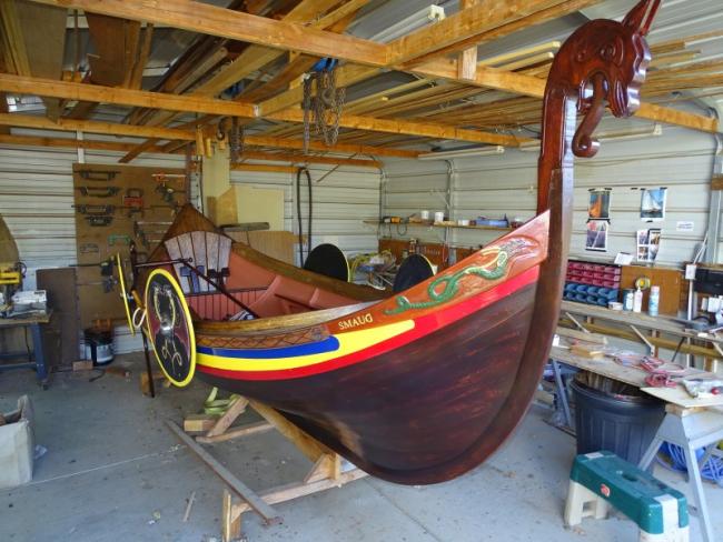 14.5' Viking Dragon ship, SMAUG.