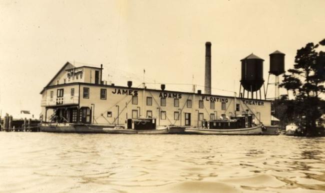 The James Adams Floating Theatre. Photo: https://amaritime.org/