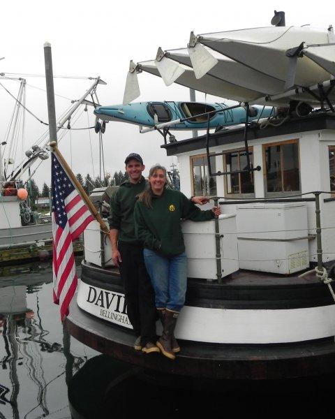 Jeffrey and Christine Smith, M/V DAVID B, Debra Westwood photo