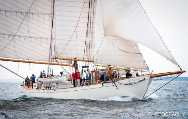 LADONA, Eggemoggin Reach Regatta. ©Tyler Fields Photography