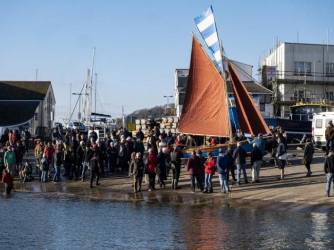 Boat Building Academy Class of August 2019 Launch Day