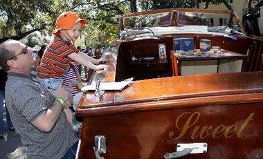 Wooden Boat Festival in Madisonville, Louisiana.