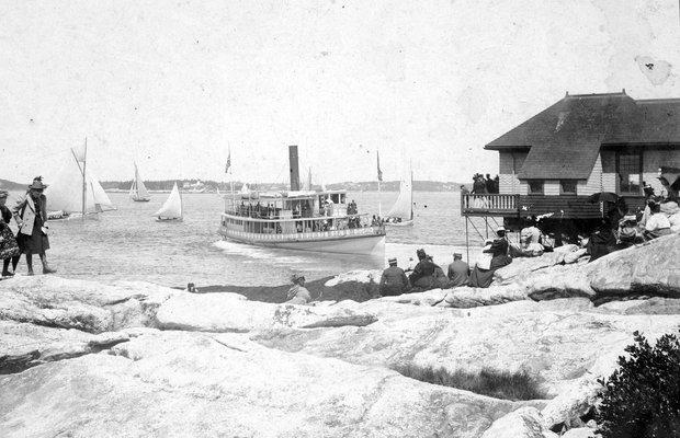 Meeting the Boat: Steam Travel Along Maine Waters