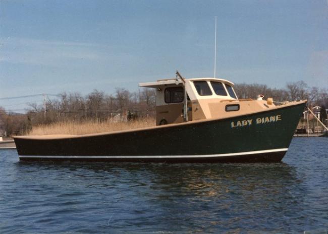 Howard Pickerell of Southampton builds traditional garveys and dories.