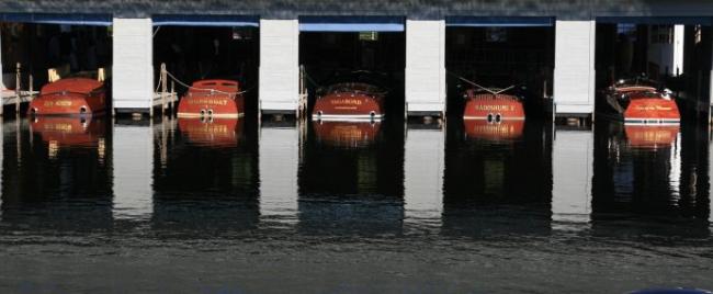 boathouse on Lake Winnipesaukee