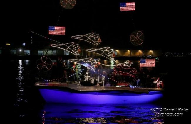 San Diego Bay Parade of Lights. Photo ©Darrall Slater/Bayshots.com