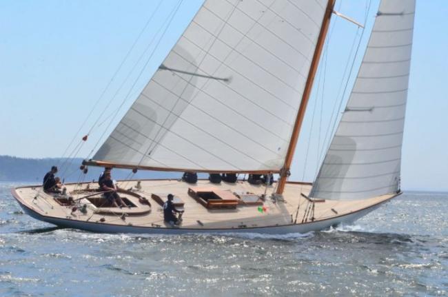 MARILEE, Herreshoff NY-40. File photo, The Ellsworth American.