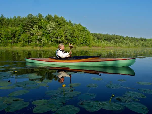 Fox is a decked double paddle canoe.