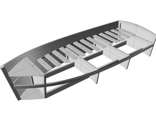 Boat bed single