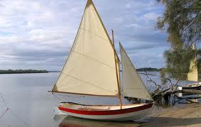 Pooduck Skiff on beach