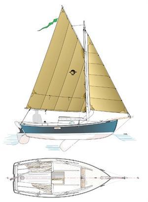 The Eider sailboat.