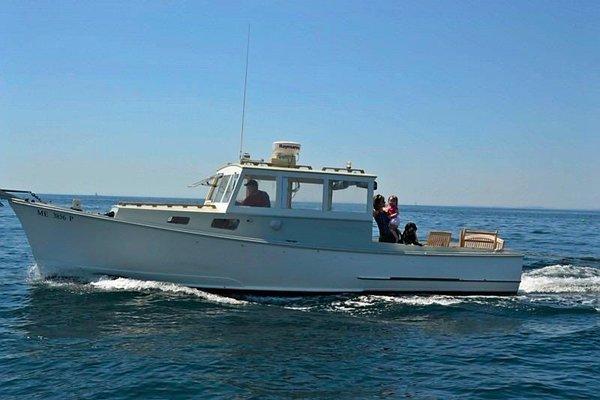 KATY  D - 1958 Willis Rossiter Lobster boat - Port side