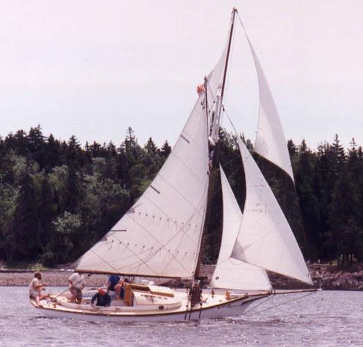 INTEGRITY: Friendship sloop built by Wilbur A. Morse, 1903.