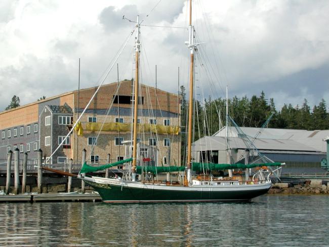 SILVER HEELS, a Coaster-type Peterson schooner.