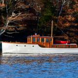 KATIE MACK 1932 Bridgedeck cruiser. Photo by Alison Langley.