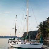 KAILDA, designed by Guzzwell & Simmerer, built by John Guzzwell, 1973.