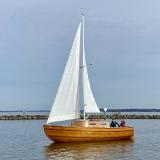 Boat sailing in the Potomac River