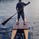 First paddle