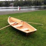 GYPSY with handmade oars.