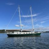 At anchor in the Puget Sound