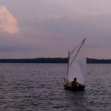 WREN sailing into the sunset