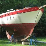 1959 Geerd Hendel Raised Deck Cutter 35’ , on hard